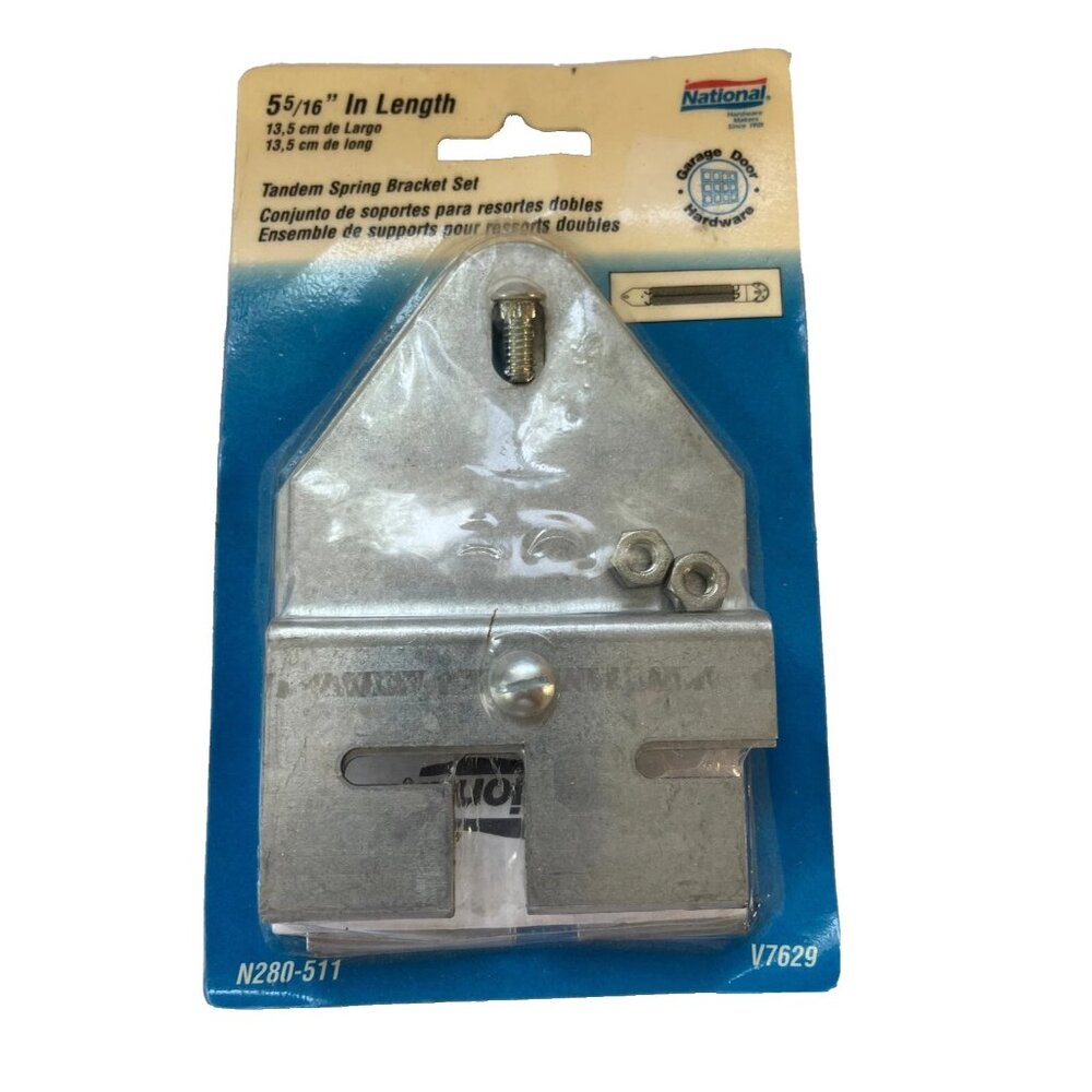 Tandem Spring Bracket Set National Hardware N280-511  V7629